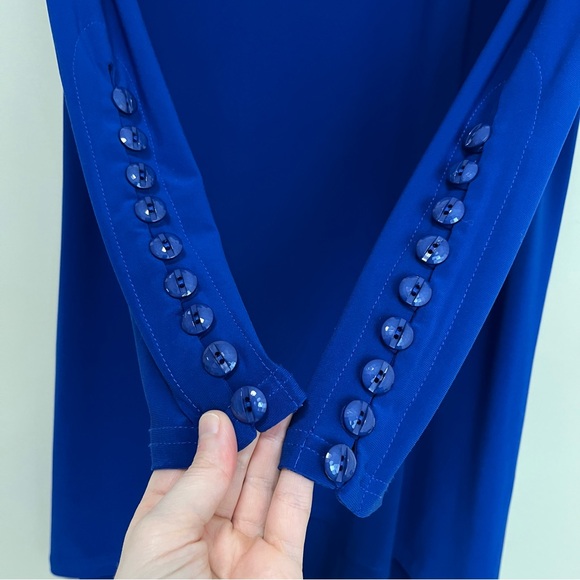 Joseph Ribkoff Button Sleeve Tunic Top - Picture 5 of 14